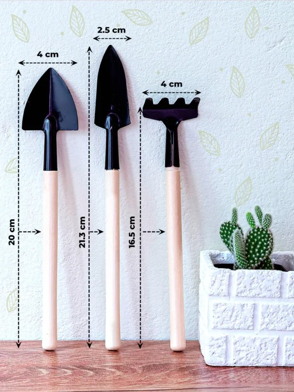 3 in 1 Mini Gardening Tools Kit – (Set of 3)